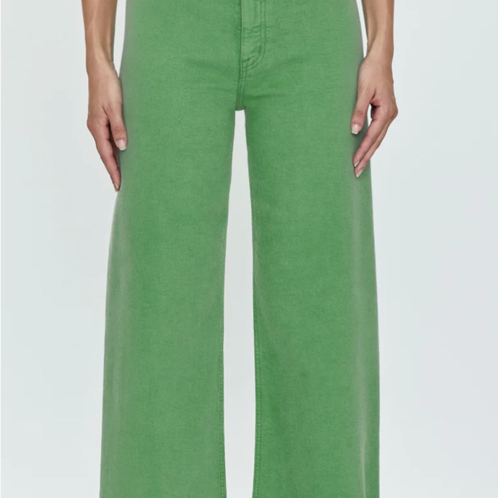 Pistola Wide-Leg ankle length jean